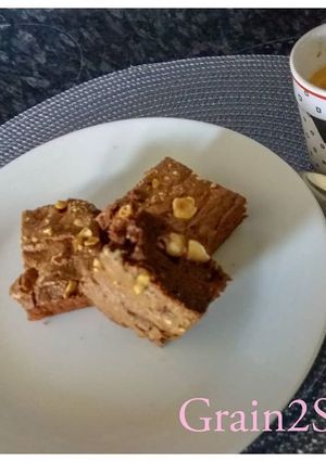 Une photo de Brownies aux noisettes