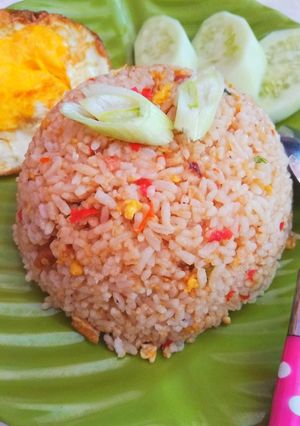 Foto resep 7. NASI GORENG TERASI DAN MENTEGA 😁