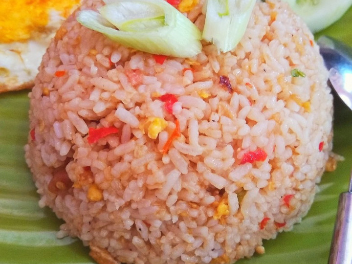 Resep 7. NASI GORENG TERASI DAN MENTEGA 😁 yang Lezat Sekali