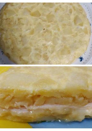 Foto principal de Tortilla con pavo y queso