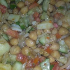 A picture of Chana chat.
