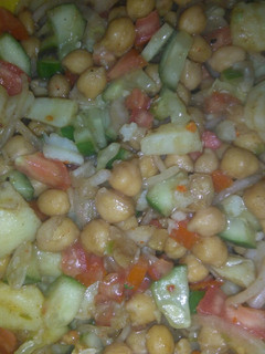 A picture of Chana chat.
