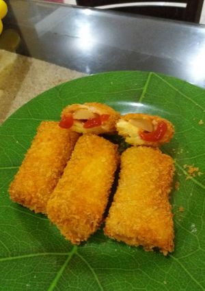 Foto resep Risoles Mayo kulit Roti Tawar krenyeeesss