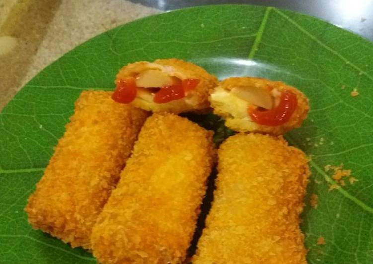 Risoles Mayo kulit Roti Tawar krenyeeesss