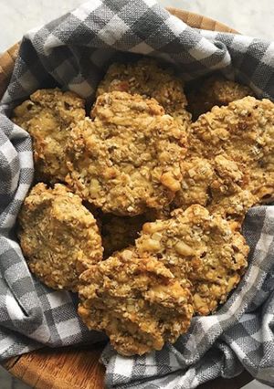 Una foto de Galletitas de Avena y Queso