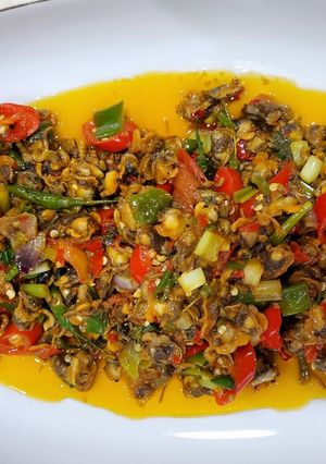 Foto resep Kerang dara oseng spicy Saos tiram ala Dapoer Madam