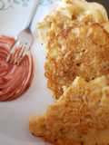 Pancakes with pasta