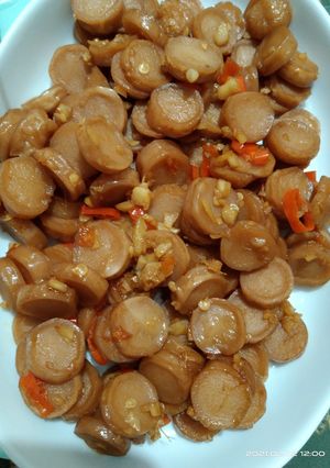 Foto resep Sosis oseng mercon