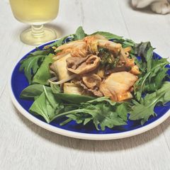 A picture of Pork&kimuchi BUTAKIMUCHI.