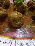 Beef kofta gravy