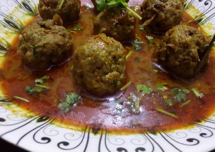 Step-by-Step Guide to Prepare Awsome Beef kofta gravy | The Best Food|Simple Recipes for Busy Familie