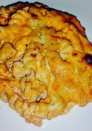 A picture of Buffalo Chicken Pasta Bake.