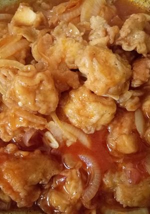 Foto resep Ayam tepung asam manis
