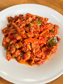 Foto resep Sambal Paru / Daging