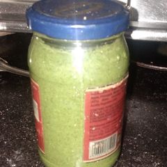 A picture of Coriander chutney.