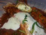 Canelones con crepes