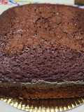 Torta de cacao y café