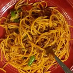 A picture of Beef Bolognese.