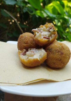 Foto resep Macaroni Cheese Ball (Bola Makaroni)