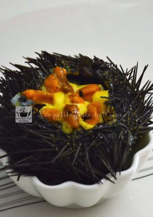 Une photo de Brouillade d’œufs aux langues d'oursin