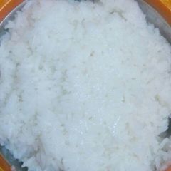 A picture of White rice.