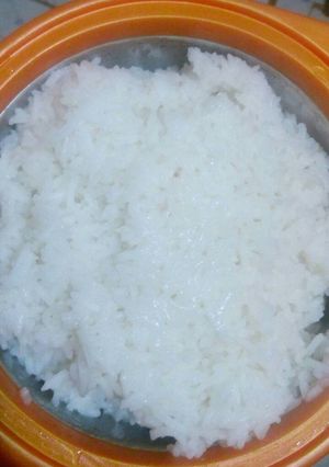 A picture of White rice.