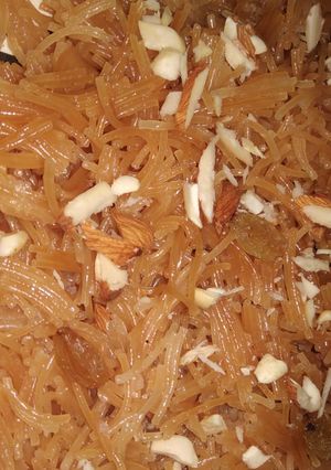 A picture of Meethi seviyan.