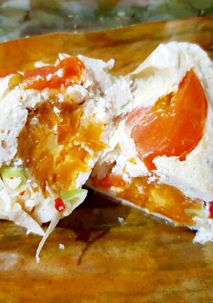 Foto resep Botok Telur Asin matang+tahu