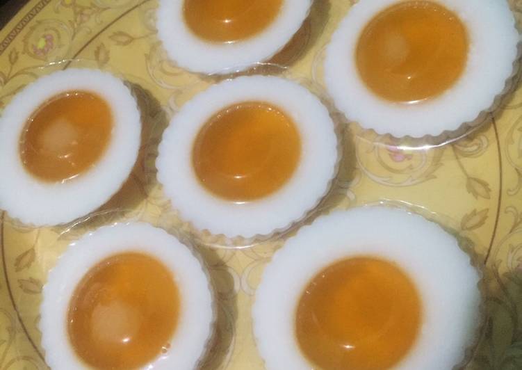 Puding Telur Ceplok