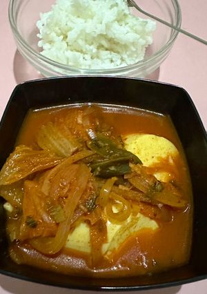 Foto resep Kimchi jjigae (sup kimchi) by irre_desirre