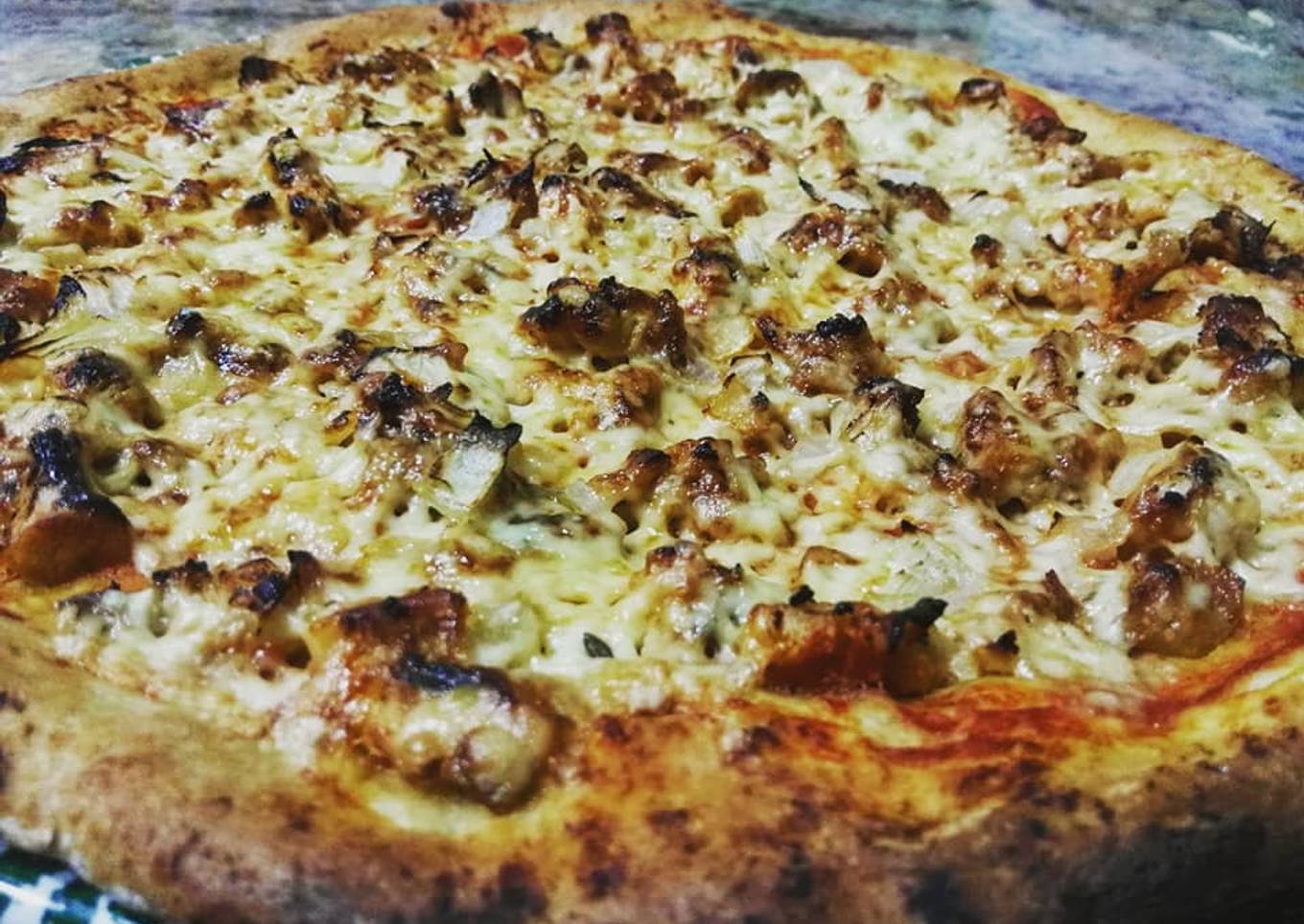 Pizza barbacoa de pollo