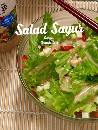 Cara Gampang Membuat Resep  Salad sayur simple yang Enak Banget, Sempurna
