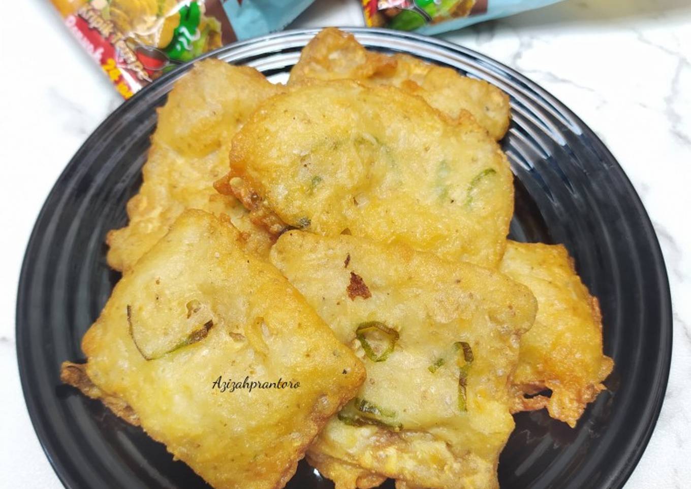 Tempe goreng keju ala kobe