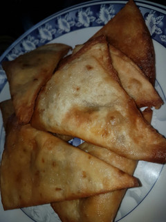 A picture of Tortilla samosa.