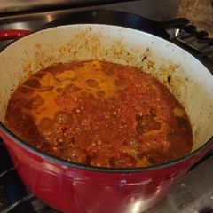 A picture of Homemade Spaghetti Sauce.