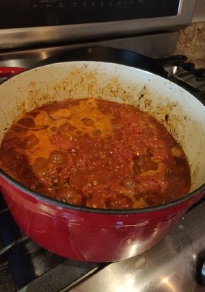 A picture of Homemade Spaghetti Sauce.