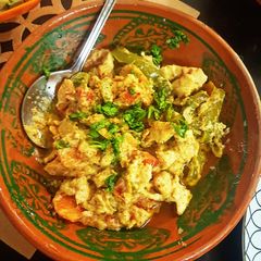 A picture of CHICKEN malai boti.