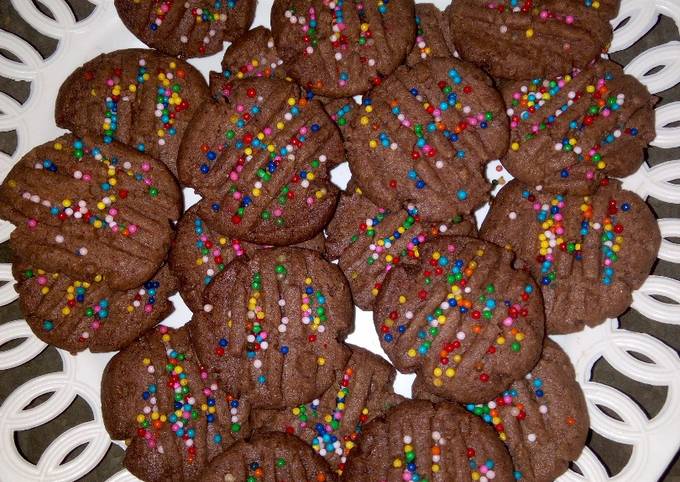 Recipe of Super Quick Cocoa cookies