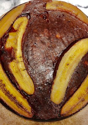 Hình của món Bánh Chuối Sô-cô-la Nướng - Chocolate Banana Cake.