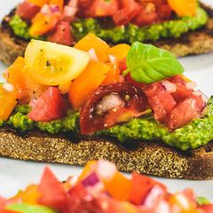A picture of Tomato Bruschetta.