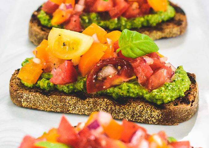 How to Make Favorite Tomato Bruschetta