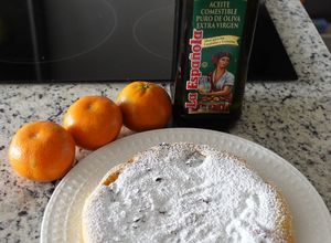 Una foto de Panqué de mandarina casero