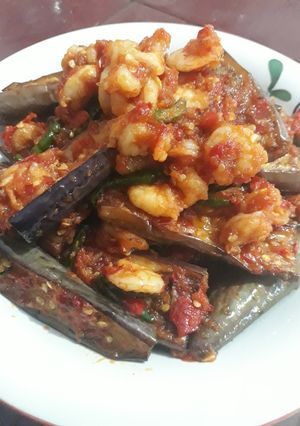 Foto resep Terong Udang Balado