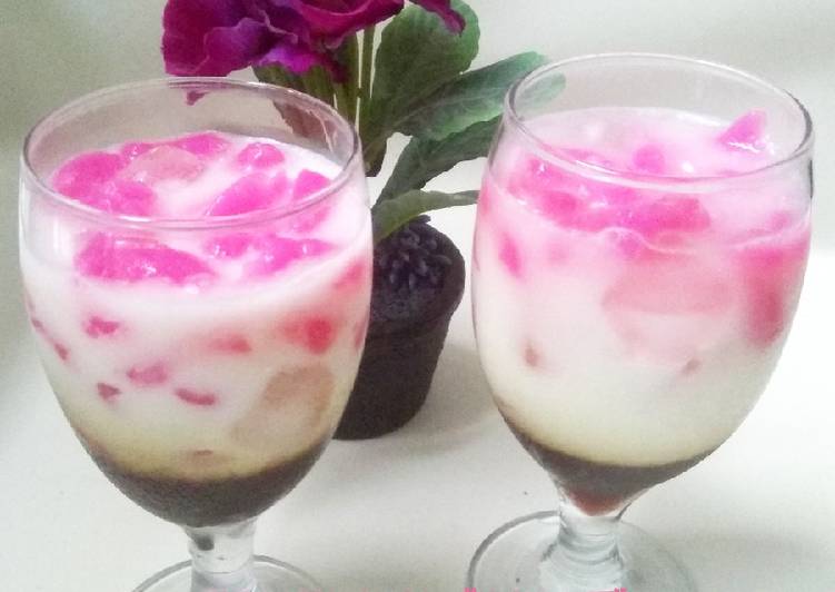 Resep Cendol &#34;Sruut&#34; Santan Gula Aren, Lezat