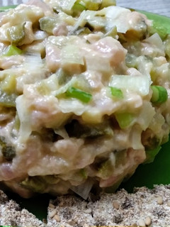 Una foto de Tartar de trucha