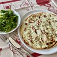 Tarte flambée alsacienne, version healthy 😀