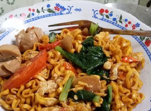 Foto resep Mie burung dara pipih ala kanti