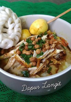 Foto resep 02. Bubur Ayam Jakarta Kuah Kuning