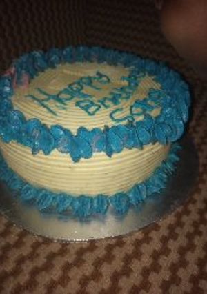 A picture of Vanilla cake.