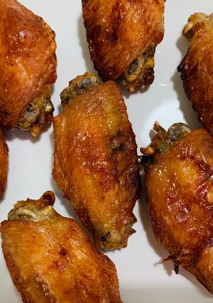 รูปของ ปีกไก่ทอดน้ำปลา หม้อทอดไร้น้ำมัน (สูตรหนังกรอบ)